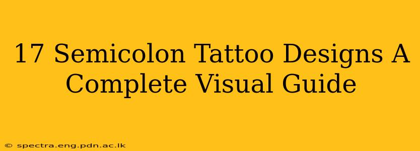 17 Semicolon Tattoo Designs A Complete Visual Guide