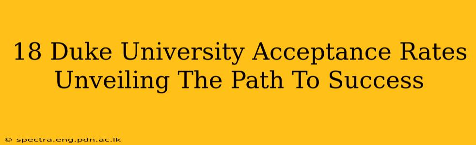 18 Duke University Acceptance Rates Unveiling The Path To Success