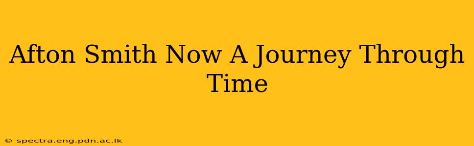 Afton Smith Now A Journey Through Time