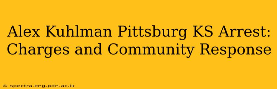 Alex Kuhlman Pittsburg KS Arrest: Charges and Community Response