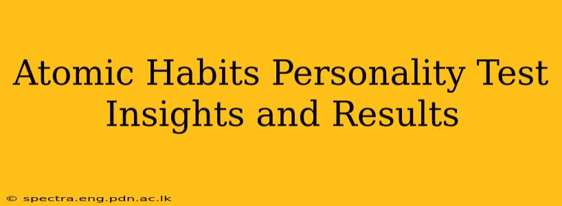 Atomic Habits Personality Test Insights and Results