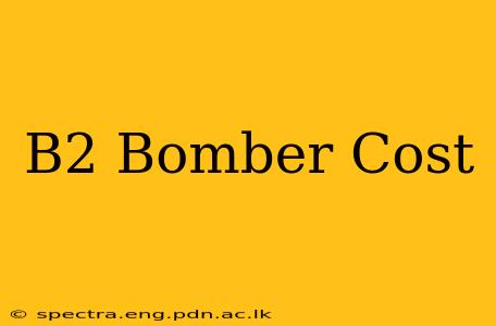 B2 Bomber Cost