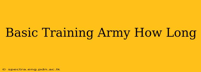 Basic Training Army How Long