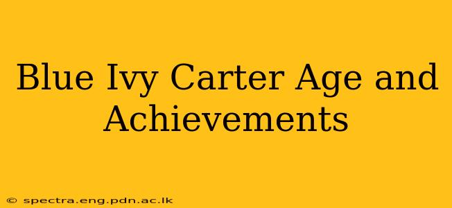 Blue Ivy Carter Age and Achievements