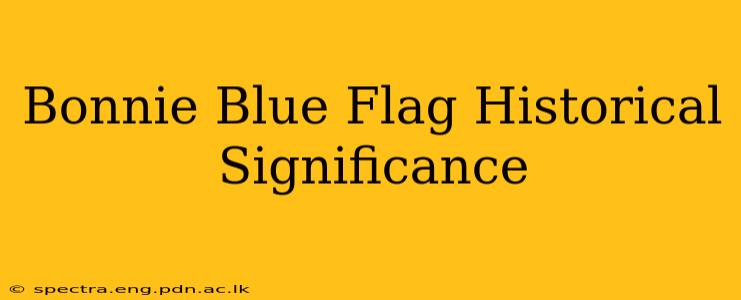 Bonnie Blue Flag Historical Significance
