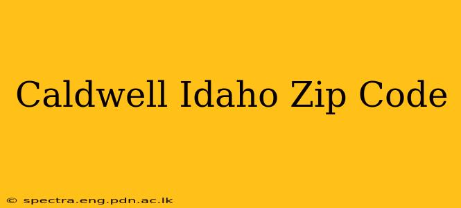 Caldwell Idaho Zip Code