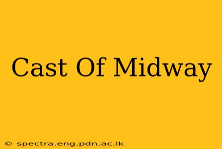 Cast Of Midway