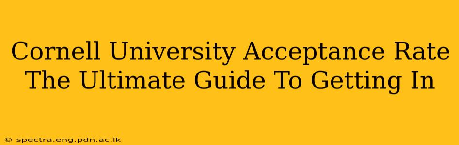 Cornell University Acceptance Rate The Ultimate Guide To Getting In