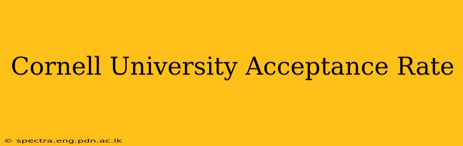 Cornell University Acceptance Rate