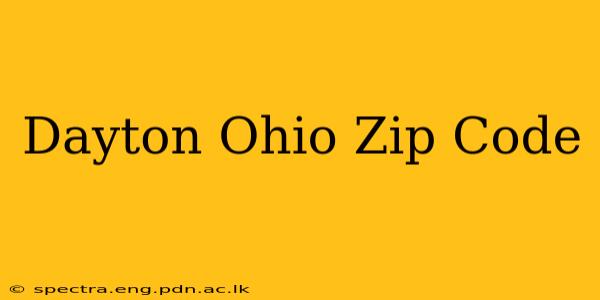 Dayton Ohio Zip Code