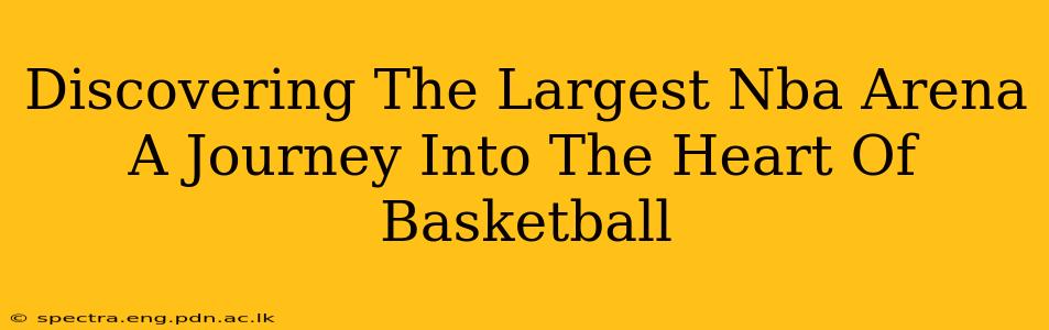Discovering The Largest Nba Arena A Journey Into The Heart Of Basketball