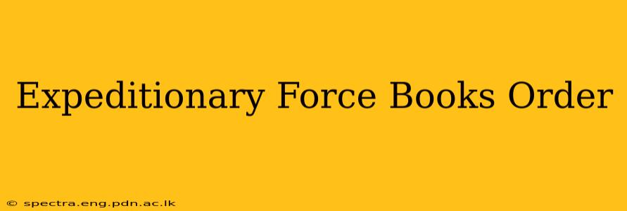 Expeditionary Force Books Order