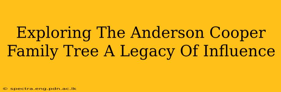 Exploring The Anderson Cooper Family Tree A Legacy Of Influence