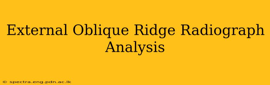 External Oblique Ridge Radiograph Analysis