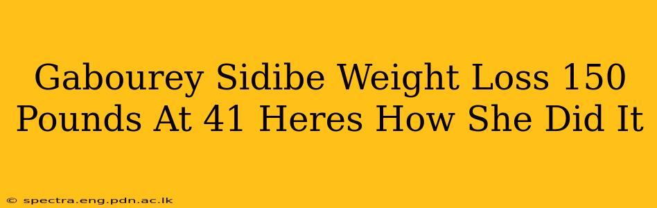 Gabourey Sidibe Weight Loss 150 Pounds At 41 Heres How She Did It