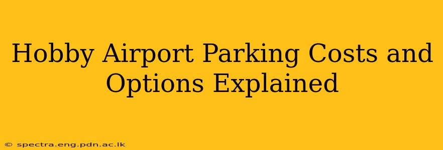 Hobby Airport Parking Costs and Options Explained