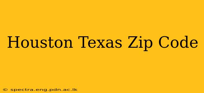 Houston Texas Zip Code