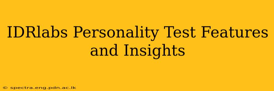 IDRlabs Personality Test Features and Insights