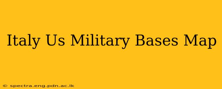 Italy Us Military Bases Map