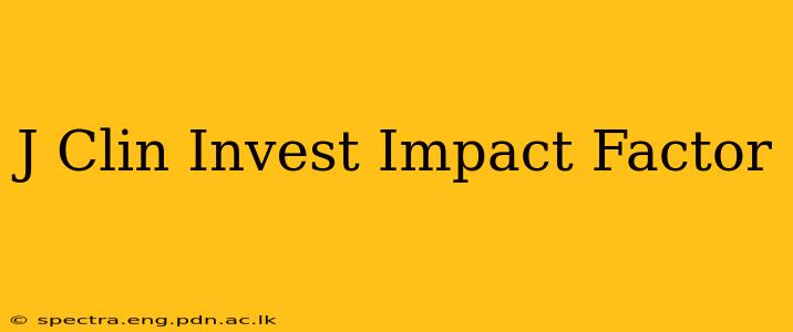 J Clin Invest Impact Factor