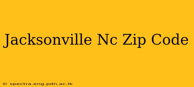 Jacksonville Nc Zip Code