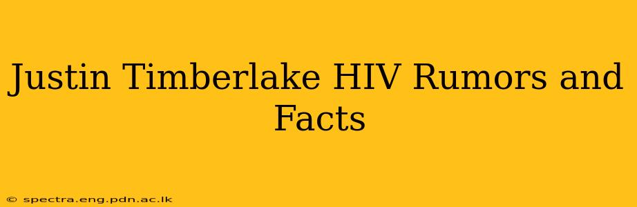 Justin Timberlake HIV Rumors and Facts