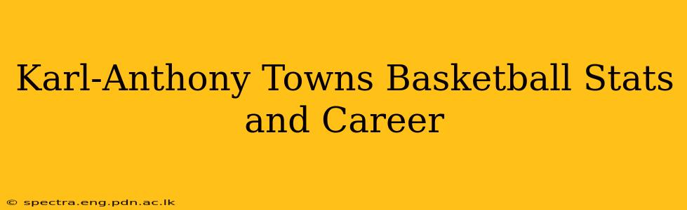 Karl-Anthony Towns Basketball Stats and Career