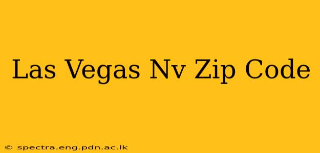 Las Vegas Nv Zip Code