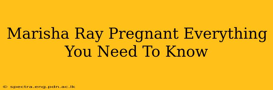 Marisha Ray Pregnant Everything You Need To Know