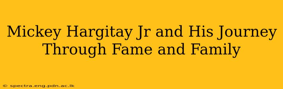 Mickey Hargitay Jr and His Journey Through Fame and Family