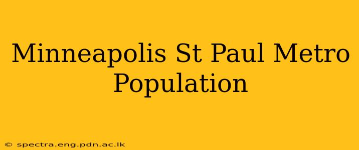 Minneapolis St Paul Metro Population