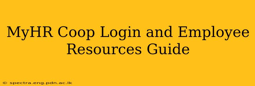 MyHR Coop Login and Employee Resources Guide