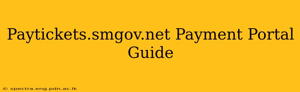 Paytickets.smgov.net Payment Portal Guide