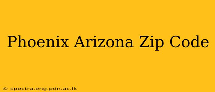 Phoenix Arizona Zip Code