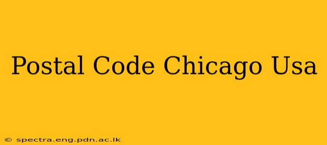 Postal Code Chicago Usa