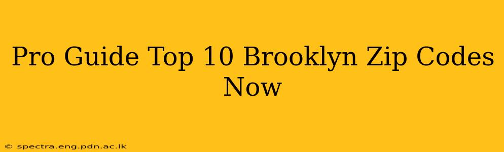 Pro Guide Top 10 Brooklyn Zip Codes Now