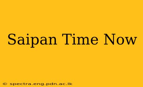 Saipan Time Now