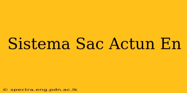 Sistema Sac Actun En