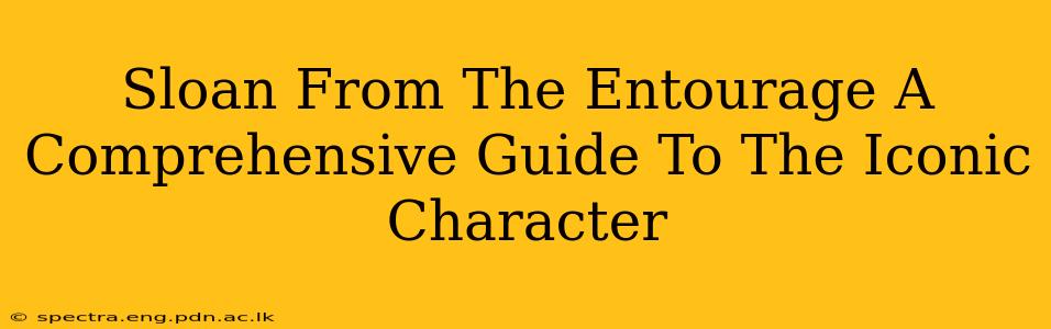 Sloan From The Entourage A Comprehensive Guide To The Iconic Character
