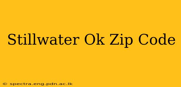 Stillwater Ok Zip Code