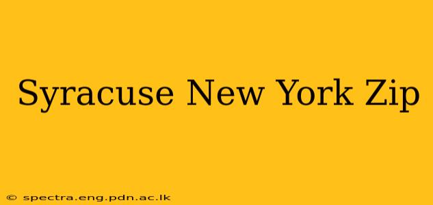 Syracuse New York Zip
