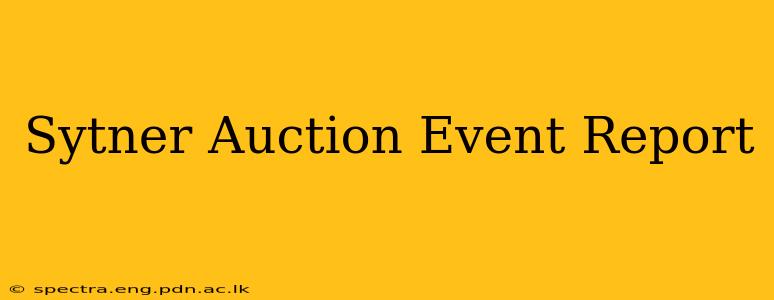 Sytner Auction Event Report