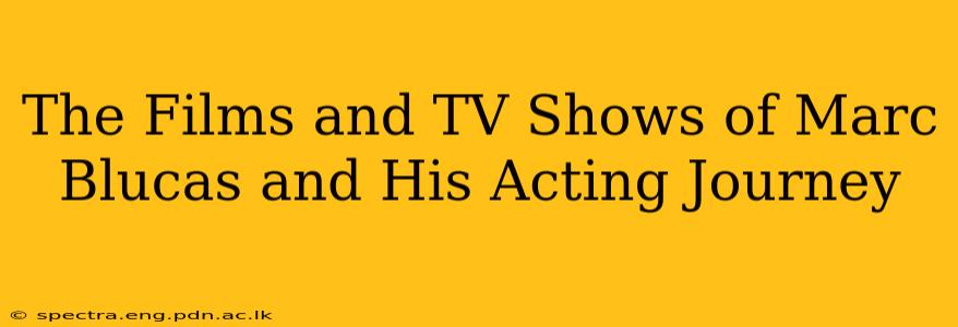 The Films and TV Shows of Marc Blucas and His Acting Journey