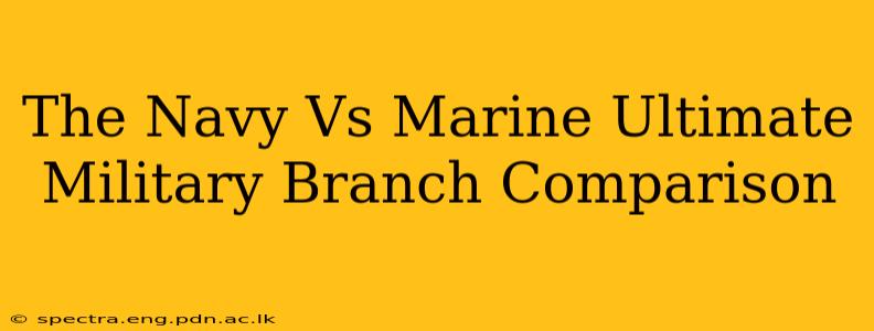 The Navy Vs Marine Ultimate Military Branch Comparison