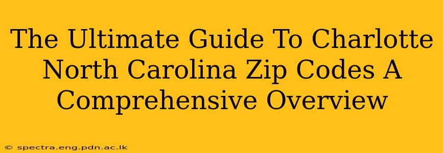 The Ultimate Guide To Charlotte North Carolina Zip Codes A Comprehensive Overview