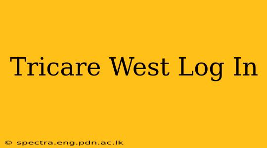 Tricare West Log In