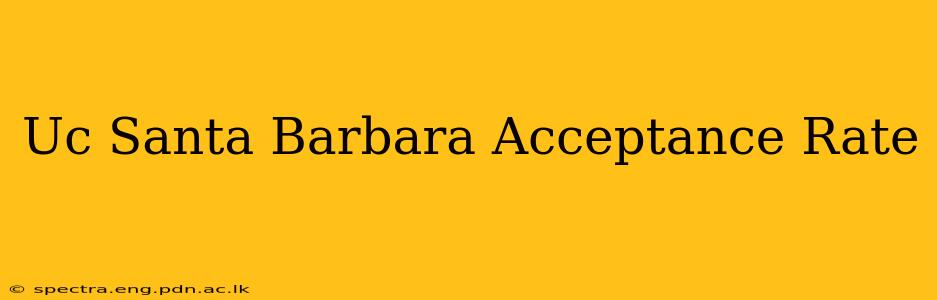 Uc Santa Barbara Acceptance Rate