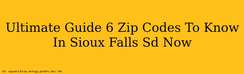 Ultimate Guide 6 Zip Codes To Know In Sioux Falls Sd Now