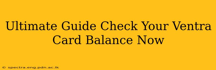 Ultimate Guide Check Your Ventra Card Balance Now
