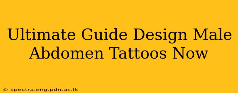 Ultimate Guide Design Male Abdomen Tattoos Now
